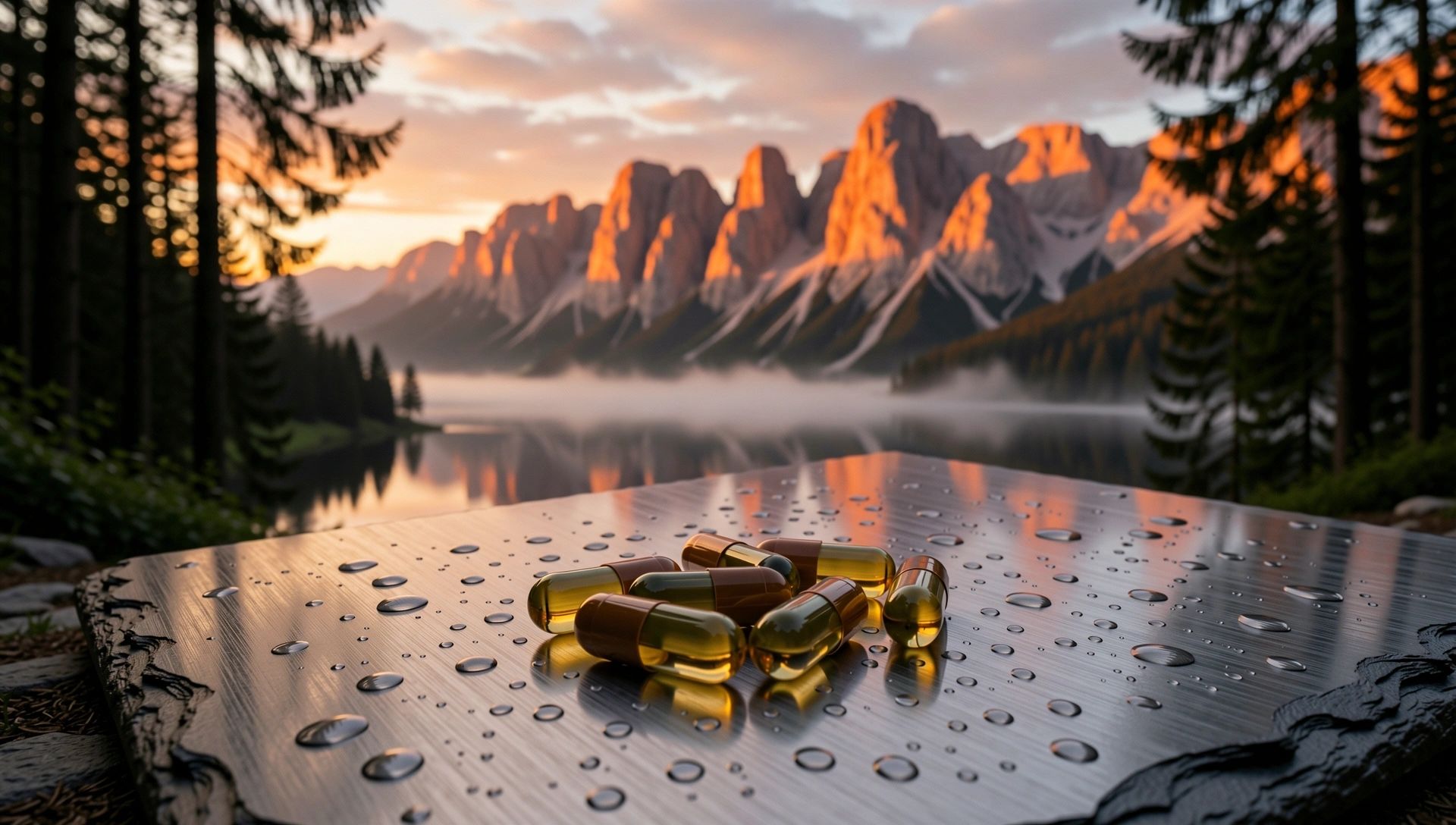 The Julian Alps at dawn